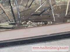 E. Chauser Original. 40 x 28.5. BR