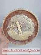 5 - INCOLAY Stone Cameo Plates. Anthony & Cleopatra, She Was a Phantom of Delight, To a Skylark, The Taj Mahal Lovers, and My Heart Leaps Up When I Behold.      10". FR4