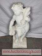 Four Seasons Cherub Garden Statue. 7 x 24. Two others in lots #47 and 292. FR7F
