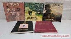 CHRISTIE'S CATALOGUES. Review of the Season 1979, 1980, and 1982 plus Magnificent Jewelry from Geneva, 1982 and Magnificent Jewels of Florence, J. Gould 1984 Christie's of New York. B