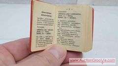 Langenscheidt Liliputt Dictionary. Spanish to English. Miniature, portable dictionary. FR1