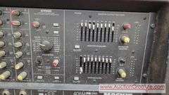 Mackie 406MFR series Amplifier power head. Powers up and some sound coming from a speaker but do not have reliable equipment and accessories to test it. T416