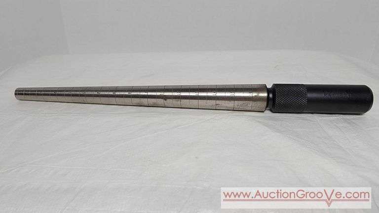 RAYTECH STEEL MANDREL TOOL & Ring sizes in Half Size Increments from Size 1 to Size 16. ADDED 2 SETS of RING SIZING GAUGES. One Metal (up to 15) and 1 Plastic. See photos. T