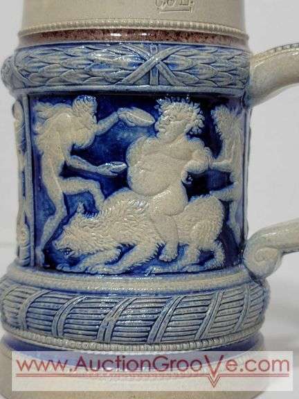 Westerwald Style German Stein. 05L 316 5.5" tall.