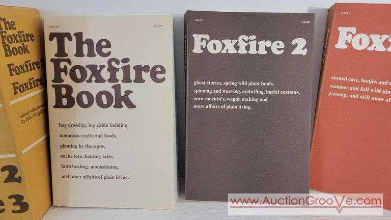 THE FOXFIRE BOOK + FOXFIRE 2 + FOXFIRE 3 Boxed Set. as shown in photos. All 3 volumes seem to be in good condition as the slipcase protected them. Spines are not broken or bent and it appears they hav