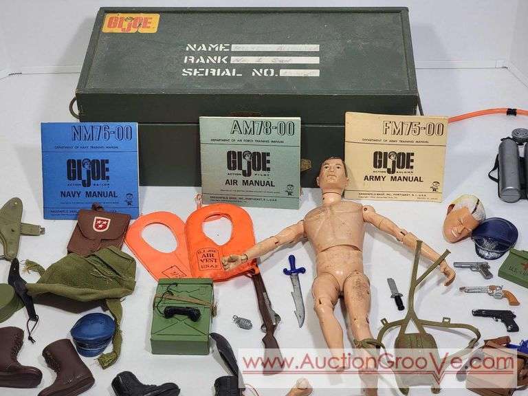 1964 GI Joe with Accessories. See Photos. LR