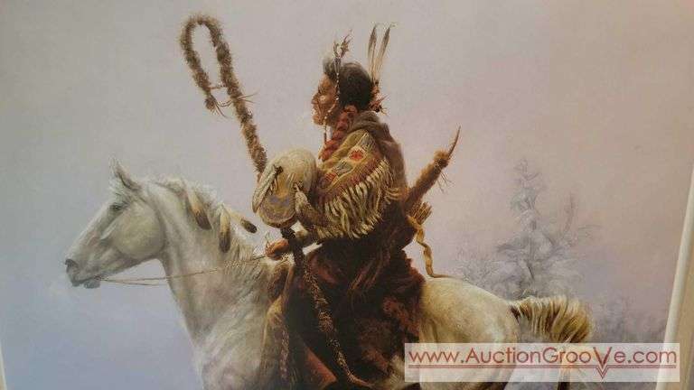 CHUCK De HAAN Signed & Numbered Museum Quality Framed Print. 29" x 34". 232/750