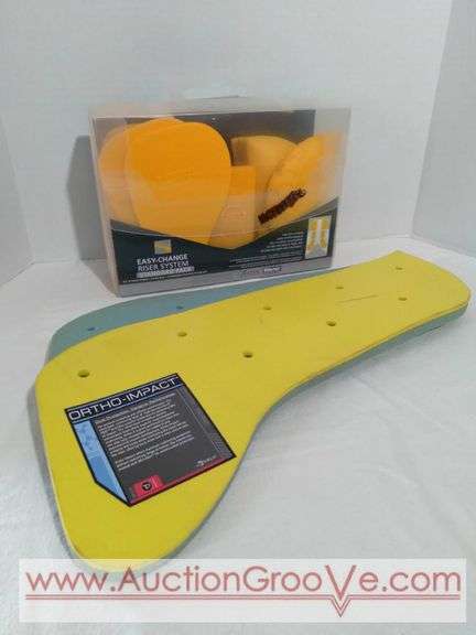 Easy-Change Riser System standard pack for Wintec and Bates saddles. Featuring front, center and rear risers in varying depths. Pack appears complete. Also Ortho Impact inserts that offers maximum cus