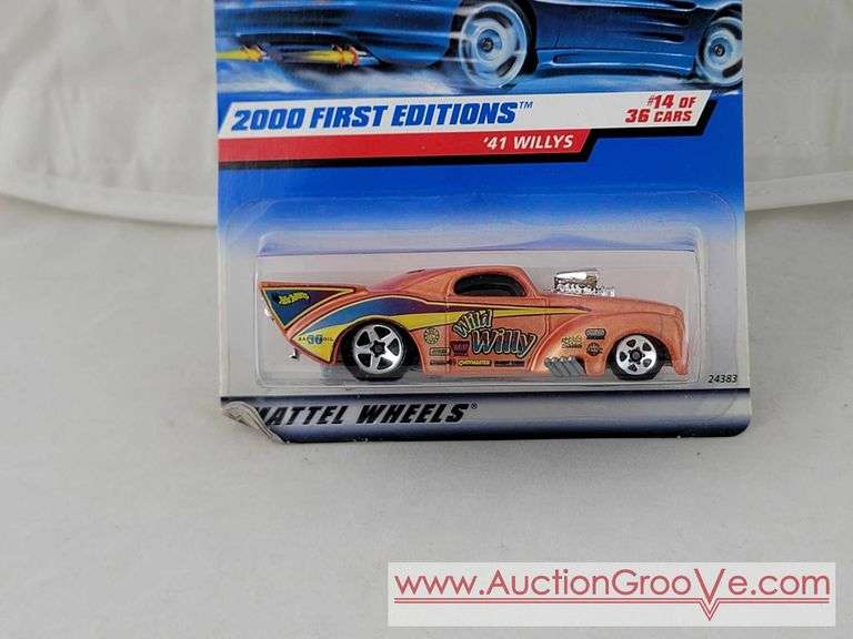 1999 Hot Wheels. 2000 First Editions. 41 Willy's. H
