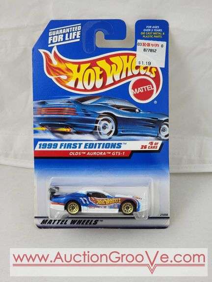 1998 Hot Wheels. 1999 First Editions. Olds Aurora GTS-1. M