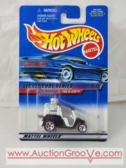 1999 Hot Wheels. Secret Code Series. Tee'D Off. A