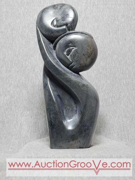 Shona Statue Signed By Artist Killborn. 2002. Matte / Chalky Look to the stone. 4 x 11 x 3. B3