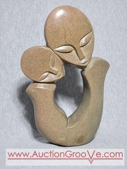 Shona Unity Sculpture. 10.5 x 7 x 2. B3
