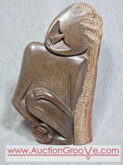 Shona Carving of a Woman. 12 x 7 x 2. A2