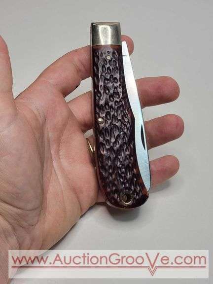 USA Camillus American WildLife Knife. Wolf Howling at the Moon. KB
