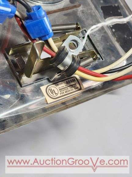 Chemetron Oxygen Manifold Panel. 9 x 6. XCS