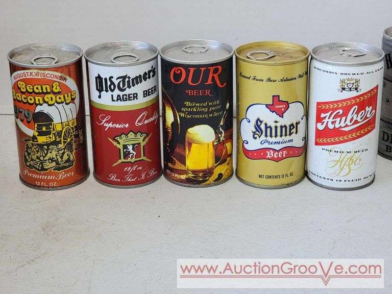 40+ Vintage Beer Cans. XAB