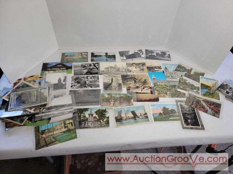 50+ Wisconsin Postcards. As early as 1911. Muscoda, New Glarus, New Lisbon, Oshkosh, Plymouth, Prairie Du Chien, Portage, Shawano, Sheboygan, Waukesha, and More. XCS