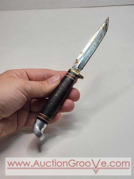 Western L488 Knife and Sheath. KB