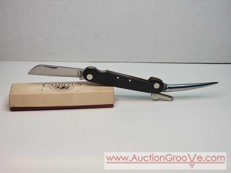 USA Camillus Marlin Spike Sailors Rigging Pocket Knife. KB