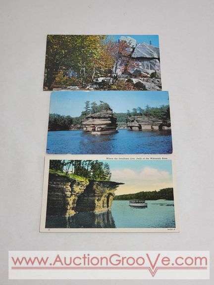 40+ Vintage Wisconsin Dells Postcards. XCS