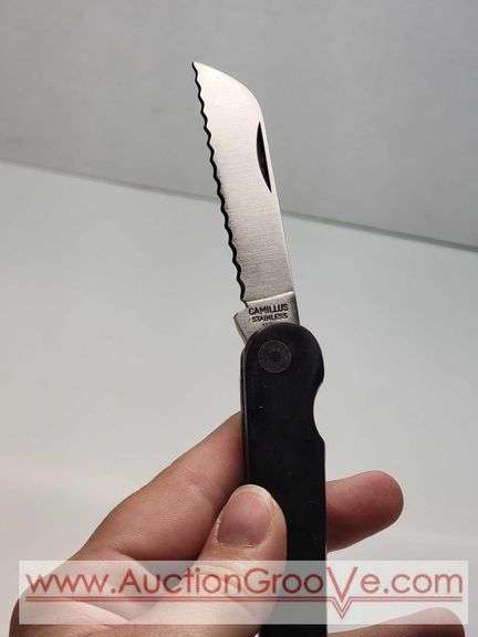USA Camillus Marlin Spike Sailors Rigging Pocket Knife. KB