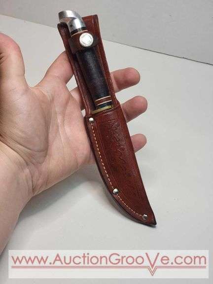 Western L488 Knife and Sheath. KB