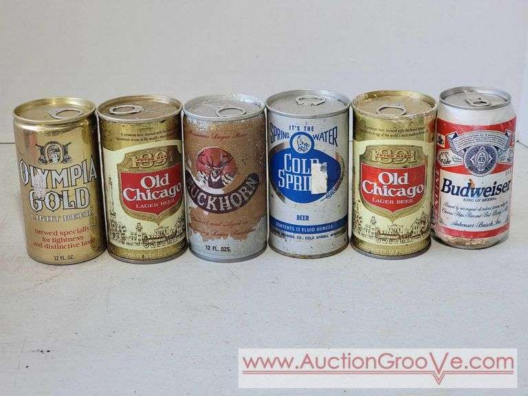 40+ Vintage Beer Cans. XAB