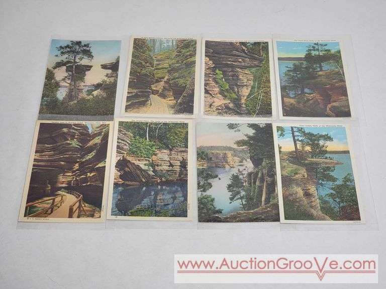 40+ Vintage Wisconsin Dells Postcards. XCS