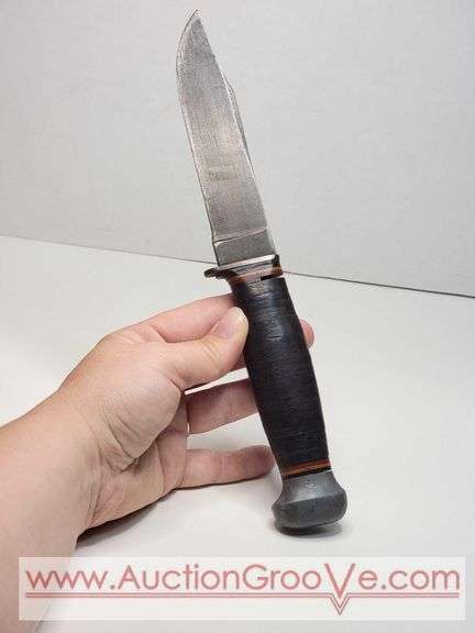 USN Knife and Sheath. KB