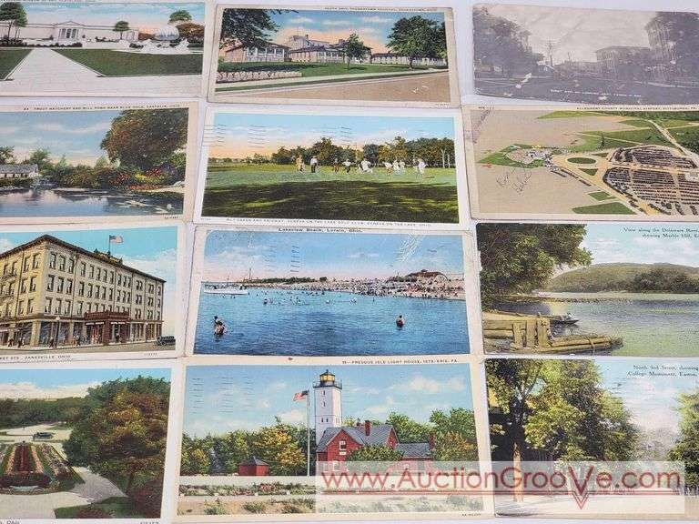 40+ Vintage and Antique Postcards. XCS