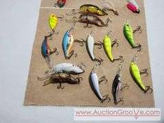 Fishing Lures. Rapala, Cordell, and Rebel. XCS