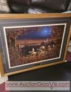 Evening Serenity Limited Edition Print by Jim Hansel. Signed and numbered 3897/9900. 39 x 29.