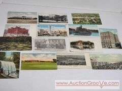 75+ Vintage and Antique Postcards and Ephemera from all over the United States. XCS