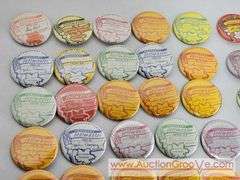 Oktoberfest 42 FestMaster Buttons and 10 Riverfest Commodore Buttons. XCS