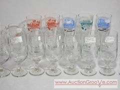 TWENTY Oktoberfest Drinking Glasses. From 1989- 2012. Plus Milwaukee brewing half gallon growler. XCS