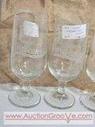 TWENTY Oktoberfest Drinking Glasses. From 1989- 2012. Plus Milwaukee brewing half gallon growler. XCS