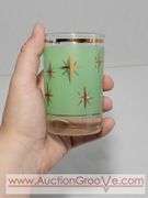 Bartlett Collins Atomic Star Drinking Glasses. XSJ