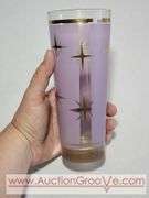 Bartlett Collins Atomic Star Drinking Glasses. XSJ