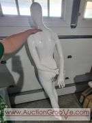 Life Size Model Mannequin. Removable Magnetic Arms. 70 x 24 x 15. No stand. XAB