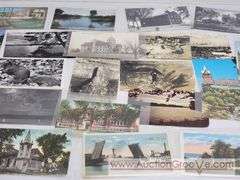 50+ Wisconsin Postcards. As early as 1911. Muscoda, New Glarus, New Lisbon, Oshkosh, Plymouth, Prairie Du Chien, Portage, Shawano, Sheboygan, Waukesha, and More. XCS
