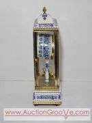 Hettich Mantel Clock. 8 x 5 x 17.5. Back glass missing. XED
