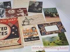 75+ Vintage and Antique Postcards and Ephemera from all over the United States. XCS