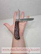 USA Camillus American WildLife Knife. Wolf Howling at the Moon. KB