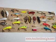 Fishing Lures. Rapala, Cordell, and Rebel. XCS