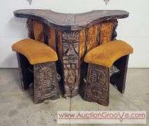 WITCO TIKI BAR. This AWESOME Mid Century Modern Tiki was conceptualized and manufactured by Robert Post Jr and William Westenhaver when they created WITCO in 1959. They became major players in the exo