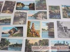 40+ Vintage Wisconsin Dells Postcards. XCS