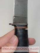 USN Knife and Sheath. KB