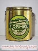 Dairy Brand Hormel Lard Kettle Rendered 50 Lb Can. 12 x 14.5. XSJ