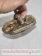Victorian Silk Purse Petite Embroidery and Sequin And Bead Purse. XCS